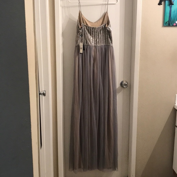 NEW! BHLDN Adrianna Papell Laurent Dress Size 8 - Picture 9 of 10